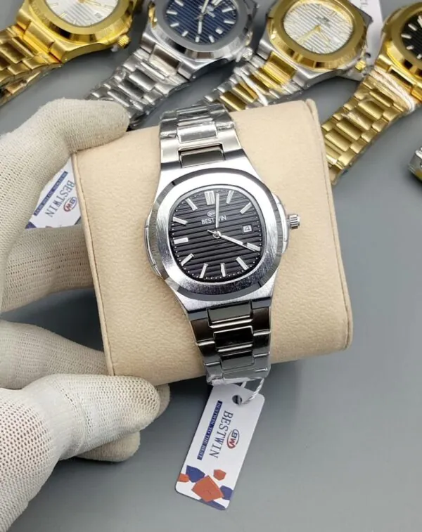 NEW ARRIVAL BEST WIN (PATEK PHILLIP) DATE WORKING BUTTERFLY LOCK IN NEW ATTRACTIVE COLOURS