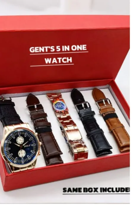 GENT'S 5 IN ONE WATCH