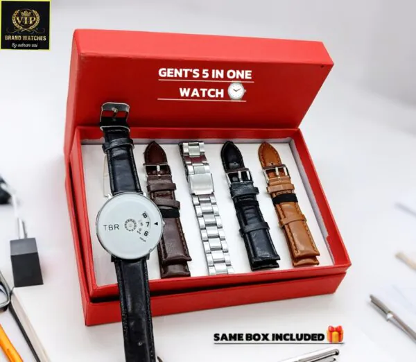 GENT'S 5 IN ONE WATCH